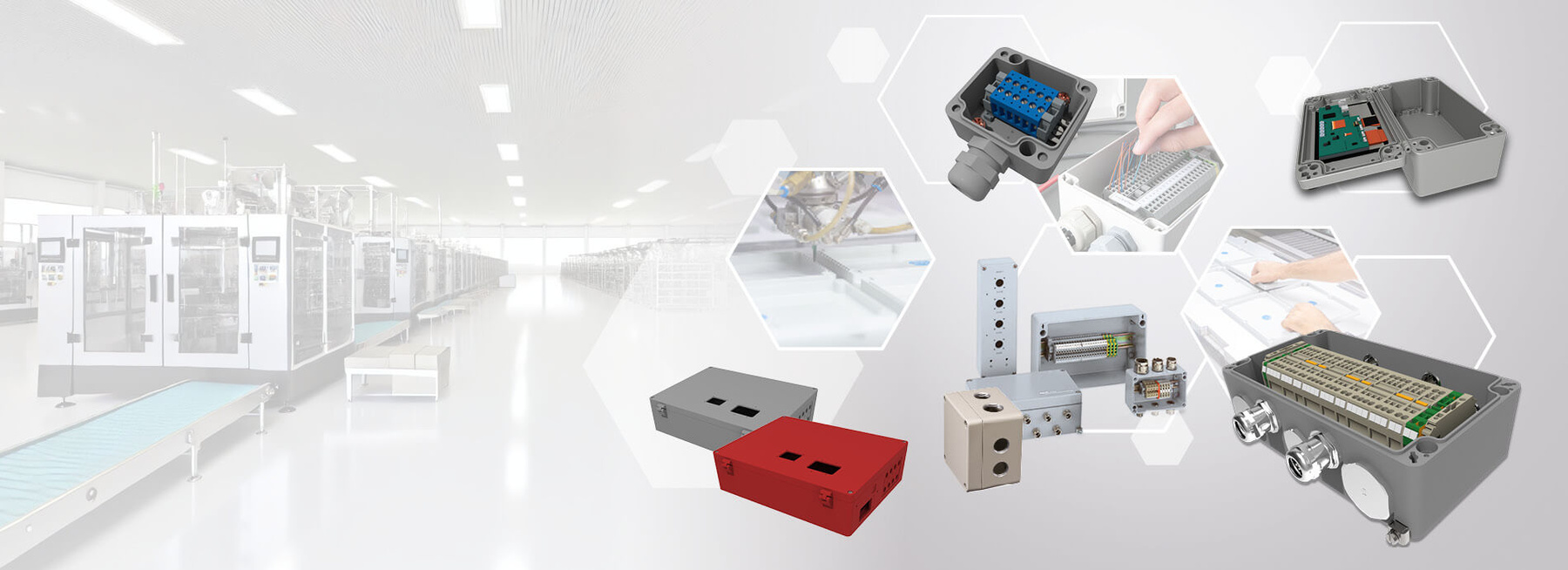 Startseiten-Slider mit verschiedenen bearbeiteten Gehäusen