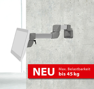 Ein Produktbild vom BERNSTEIN Tragarmsystem CS-B.light mit Gewichtsangabe in Deutsch