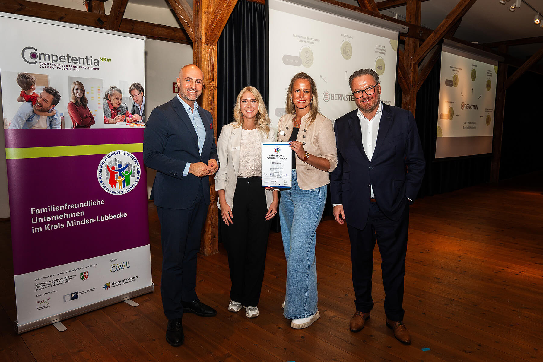 Auszeichnung familienfreundliches Unternehmen 2025 Auszeichnung familienfreundliches Unternehmen 2025