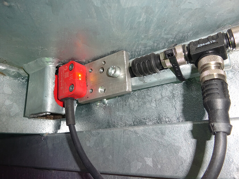 Railing monitoring with the SRF Railing monitoring with the SRF